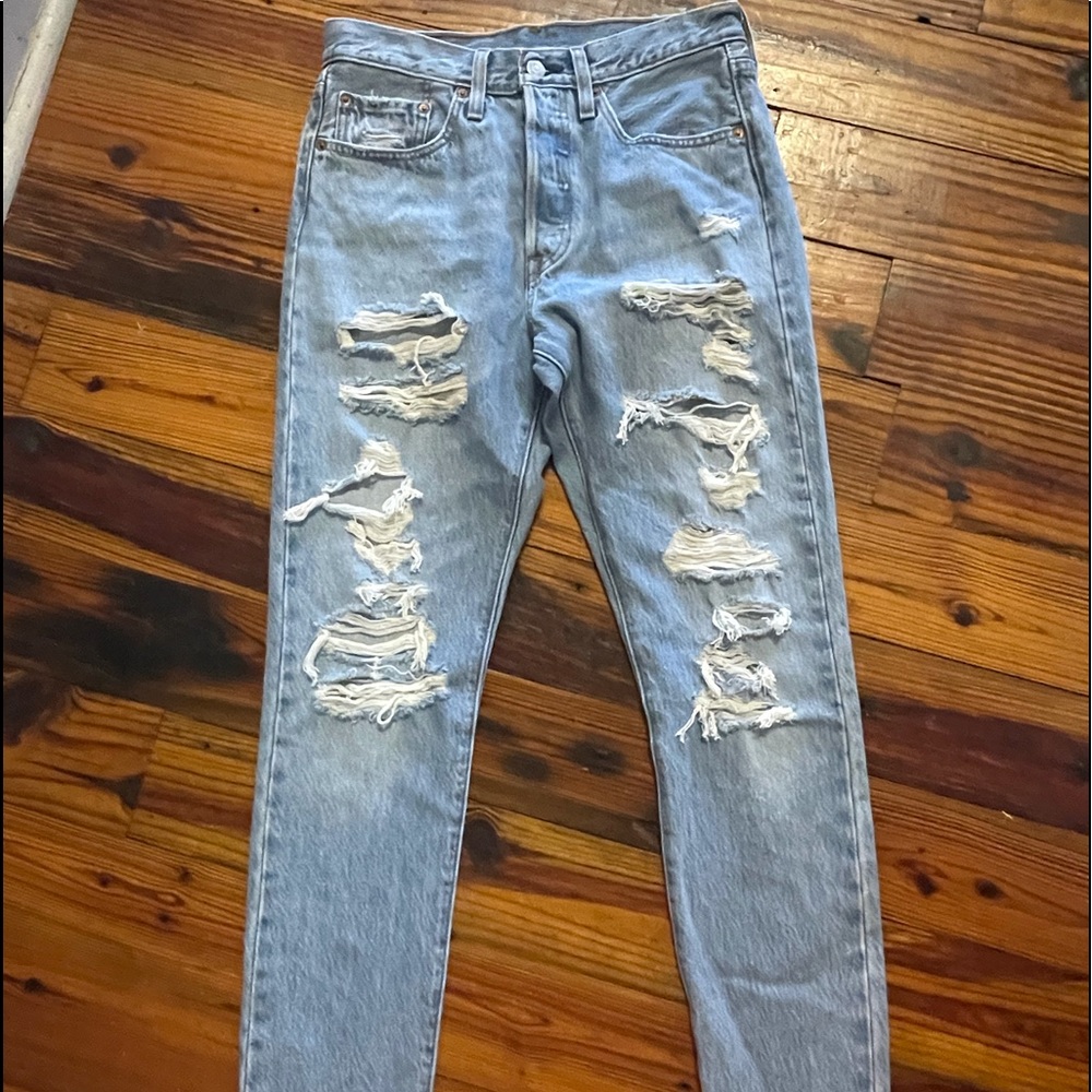 Levi’s original 501 skinny jeans- special edition